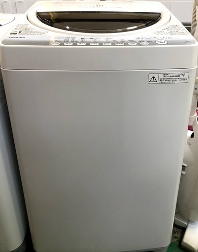 【送料無料・設置無料サービス有り】洗濯機 TOSHIBA AW-60GM 中古