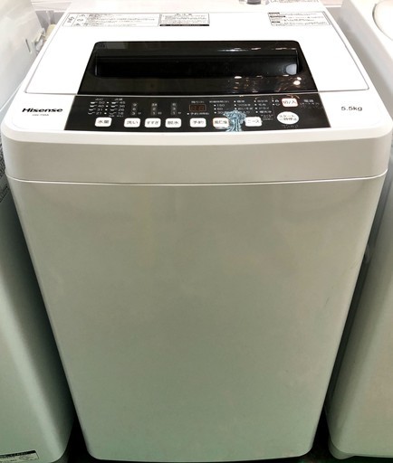 【送料無料・設置無料サービス有り】洗濯機 2016年製 Hisense\tHW-T55A 中古