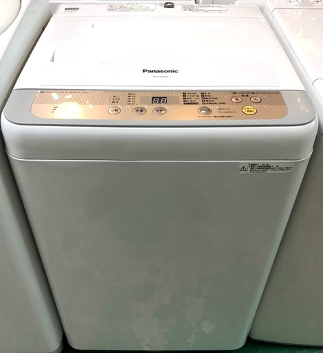 【送料無料・設置無料サービス有り】洗濯機 2017年製 Panasonic NA-F50B10 中古 ①