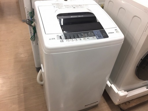 【12ヶ月安心保証付き】全自動洗濯機　HITACHI　2016年製　7.0kg