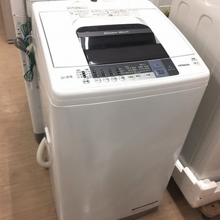 【12ヶ月安心保証付き】全自動洗濯機　HITACHI　2016年...