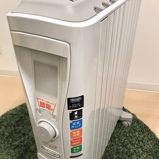 デロンギベルカルドオイルヒーター　RHJ75V0915-GY ピュアホワイト＋シルクグレー　10〜13畳用