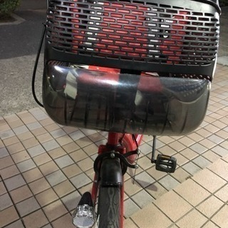 【お取引中】子供乗せ自転車 フロント 後ろカゴ有