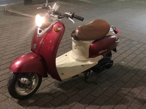 自賠2年付き‼️ ビーノ SA10J シャッターキー付 レッド
