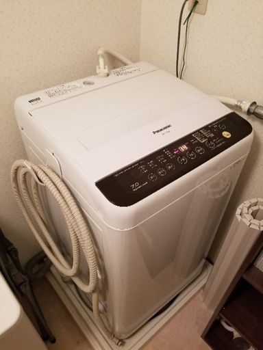 洗濯機 パナソニック 2016年製 NA-F70PB9 東大阪 引取のみ