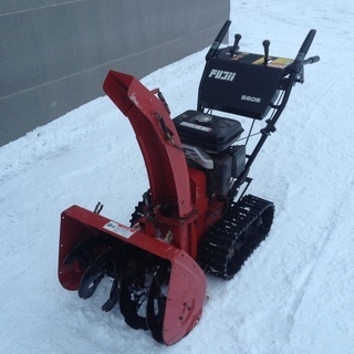  フジイ  除雪機 S606 整備 動作確認済 6馬力 札幌市内...