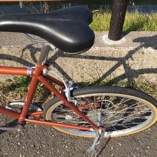 配達あり 美品 Raychell 27インチ自転車 6段ギア付き