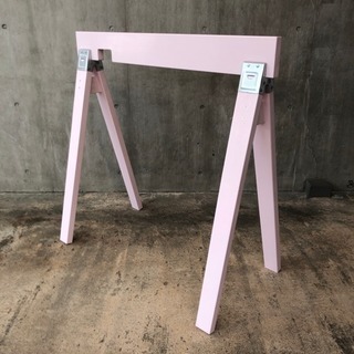 サイクルラック009palelightPink1Sv