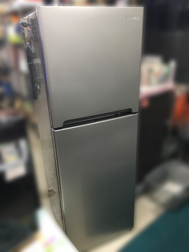 【札幌市内限定】DAEWOO/ダイウー ２ドア冷凍冷蔵庫 DR-T24GS 244L 2017年製 動作確認済み
