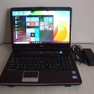 FUJITSU　LIFEBOOK　AH550/5A　　COREi5　M450　4GB　500GB　DVDマルチ　15WノートブックWIN10&WPS　Office2016搭載　動作品 ☆高速SSD搭載 LIFEBOOK AH550⁄5A Core i5 2.40GHz⁄4GB⁄SSD 240GB