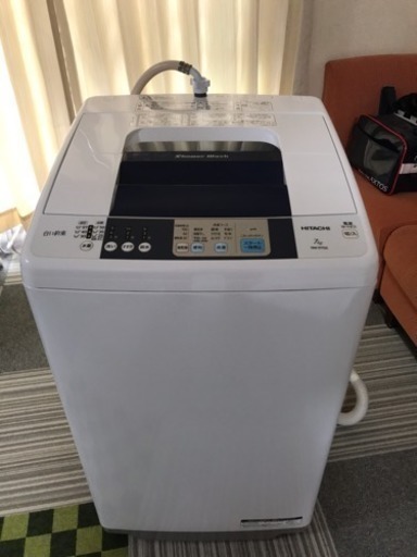 洗濯機HITACHI NW-R702 7kg 2016年