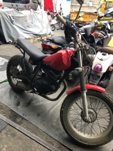 YAMAHA TW200 2JL 不動 鍵あり キック圧縮あり 福岡市南区
