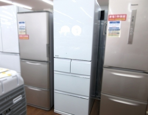 MITSUBISHI スリム大容量冷蔵庫 455L