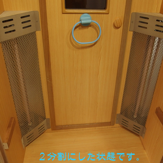 家庭用　遠赤外線サウナ「メディカルボックスＨＭ-88」木目模様タイプ
