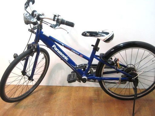 【リサイクルスターズ】子供用自転車 Panasonic LIGHT CROSS 22インチ クロスバイク