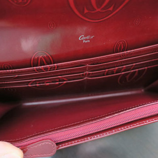 【新品同様】 カルティエ ハッピーバースデー 長財布