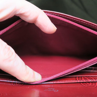 【新品同様】 カルティエ ハッピーバースデー 長財布