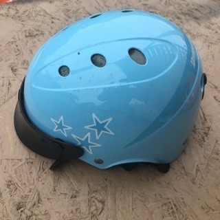 ブリヂストン 子供用 ヘルメット 水色