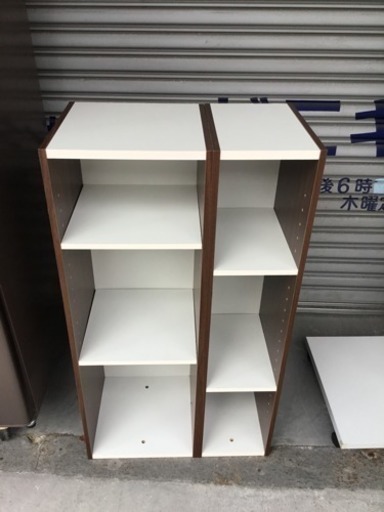 #2115 木製収納棚 カラーボックス