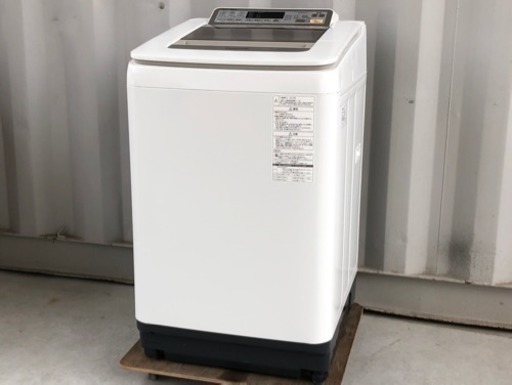 美品！パナソニック 洗濯機◇9㎏◇2015年製◇エコナビ◇自動槽洗浄◇送風乾燥◇即効泡洗浄◇NA-FA90H2