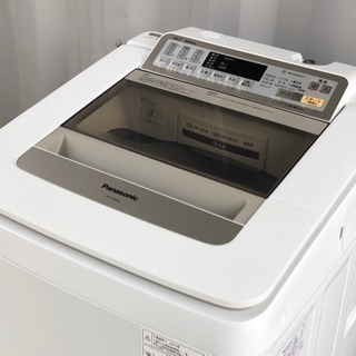 美品！パナソニック 洗濯機◇9㎏◇2015年製◇エコナビ◇自動槽洗浄◇送風乾燥◇即効泡洗浄◇NA-FA90H2