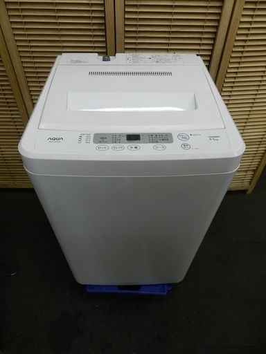 洗濯機　4.5Kg　AQUA　2014年製