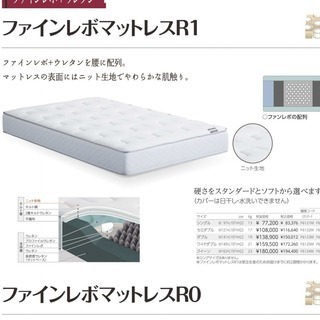 アスリープ　セミダブルベッドフレーム　マットレス2018年購入　美品　50,000円
