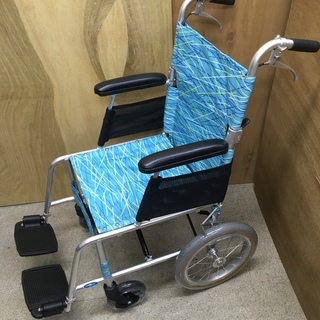 中古車いす 軽7 NAH-L7 介助式 標準型 超軽量タイプ 日進医療器