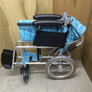 中古車いす 軽7 NAH-L7 介助式 標準型 超軽量タイプ 日進医療器
