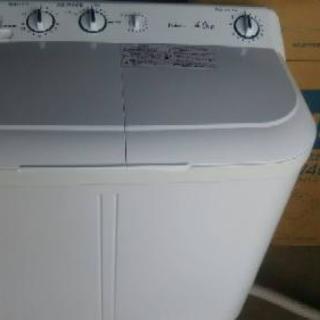 ハイアール 二槽式洗濯機 4㎏ 2015年
 未使用品