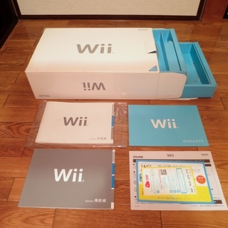 Wii 箱と説明書のみ