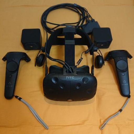htc VIVE + 3-in-1 Cable + デラックスオーディオストラップ セット