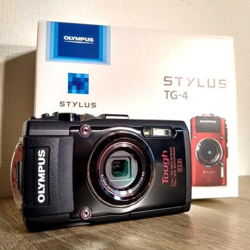 本日で最後です！美品オリンパス OLYMPUS STYLUS TG-4 黒／水中カメラ