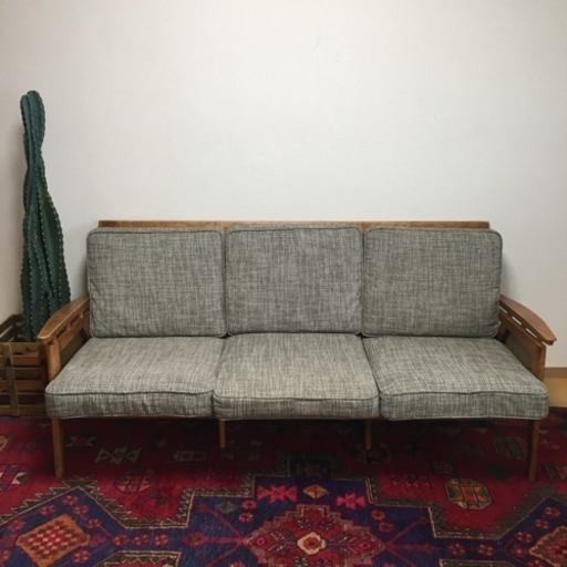 美品アクメ ソファー acme WICKER SOFA