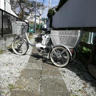 ブリジストンアシストワゴン(AW114)シルバー　電動自転車