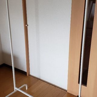 0円mulig ムーリッグ洋服ラック ホワイト 99x46 Cm Takayoshi 武蔵小杉の収納家具 スチールラック の中古あげます 譲ります ジモティーで不用品の処分