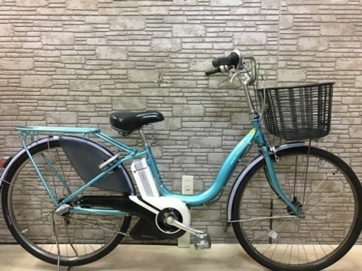 東京23区配達無料  新基準  ブリジストン アシスタ  6.6Ah リチウム 電動自転車 中古 26