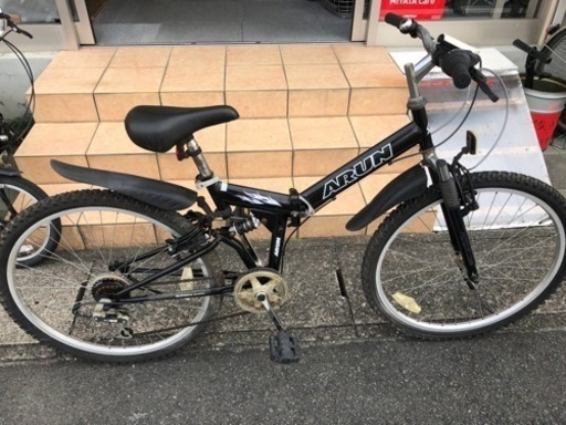 折りたたみMTB26インチ BK