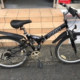 折りたたみMTB26インチ BK