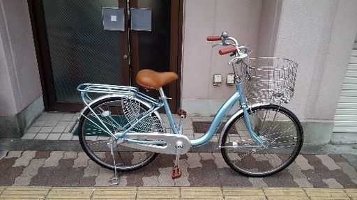 BRIDGESTONE Caruc[カルク]24吋 ファミリーサイクル 内装3段/LEDオート/プレシャススカイ