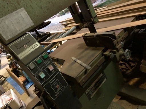 バンドソー◆製材用◆実働200V