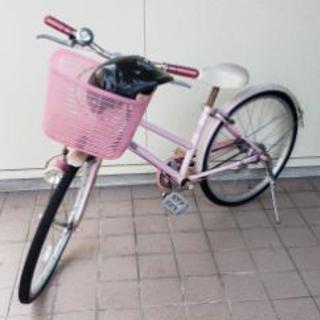 女児用22インチ自転車