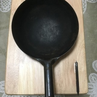 鉄製中華フライパン