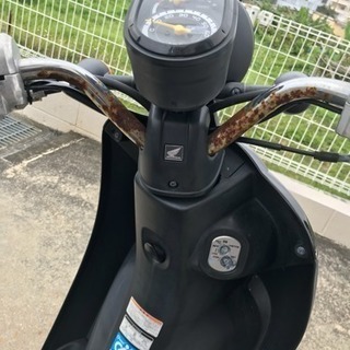 原付バイク ホンダ トゥデイ 黒