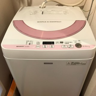 2015年製！！美品！！SHARP　ES-G55PC洗濯機　RE...