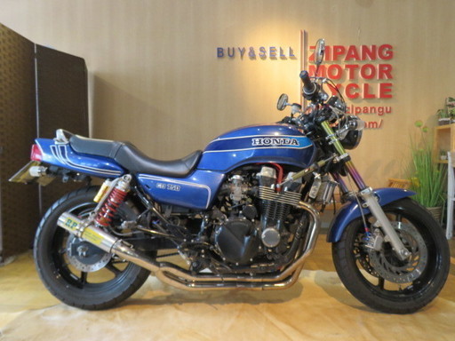 ホンダ ｃｂ750 フルカスタム ブルー かっこいいですよ 車検32年4月まで 機関良好 ジパングモータース 東区役所前のホンダの中古 あげます 譲ります ジモティーで不用品の処分