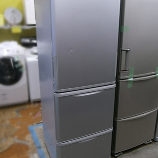 値下げ】SHARP冷蔵庫 350L SJ-W351C-S 両開きドア シャープ SJ-W351C