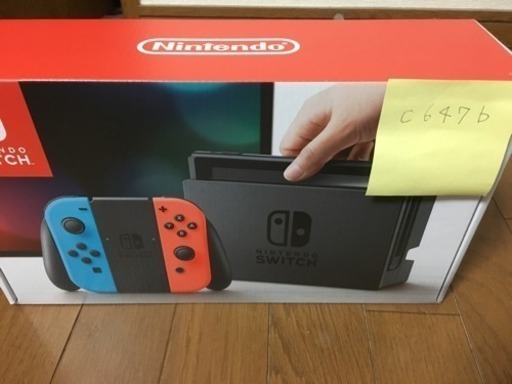【新品未使用】Nintendo Switch ネオンブルー ネオンレッド
