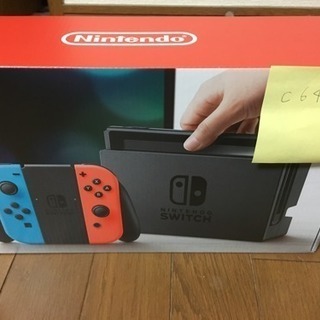 【新品未使用】Nintendo Switch ネオンブルー ネオ...