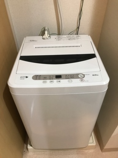 洗濯機  使用約２年  美品  6kg